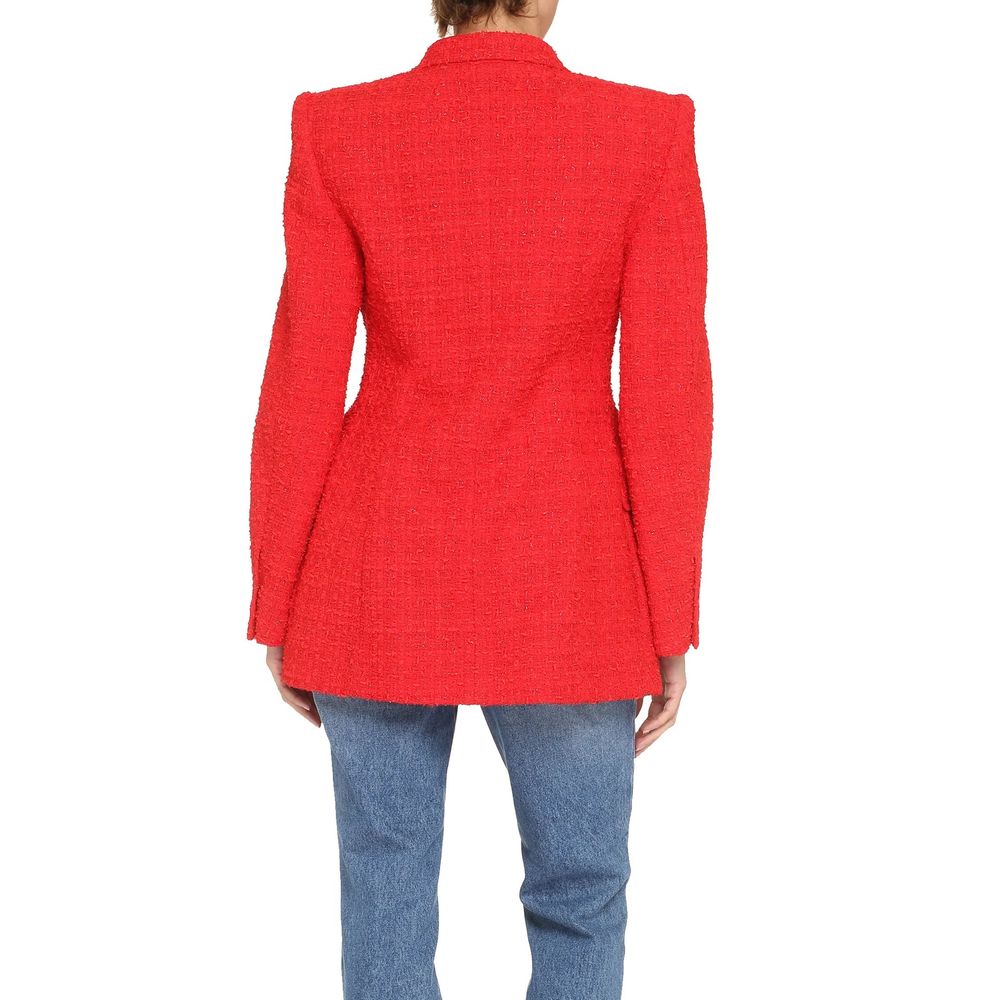 Balenciaga Tweed-Blazer-Jacke