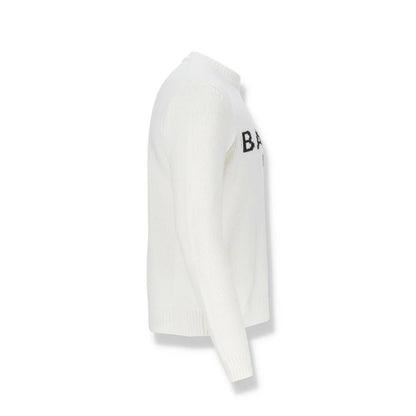 Balmain Logo-Pullover aus Baumwolle