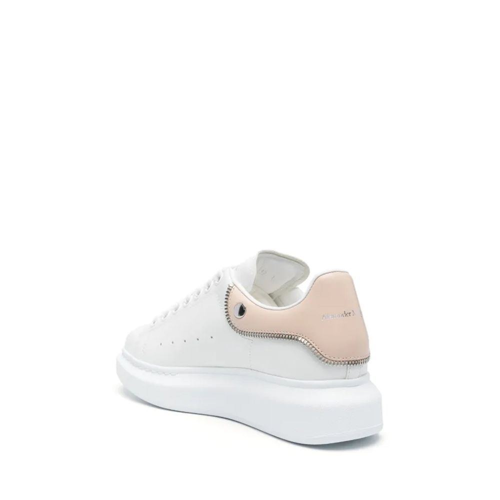 Alexander McQueen Turnschuhe aus Leder in Übergröße
