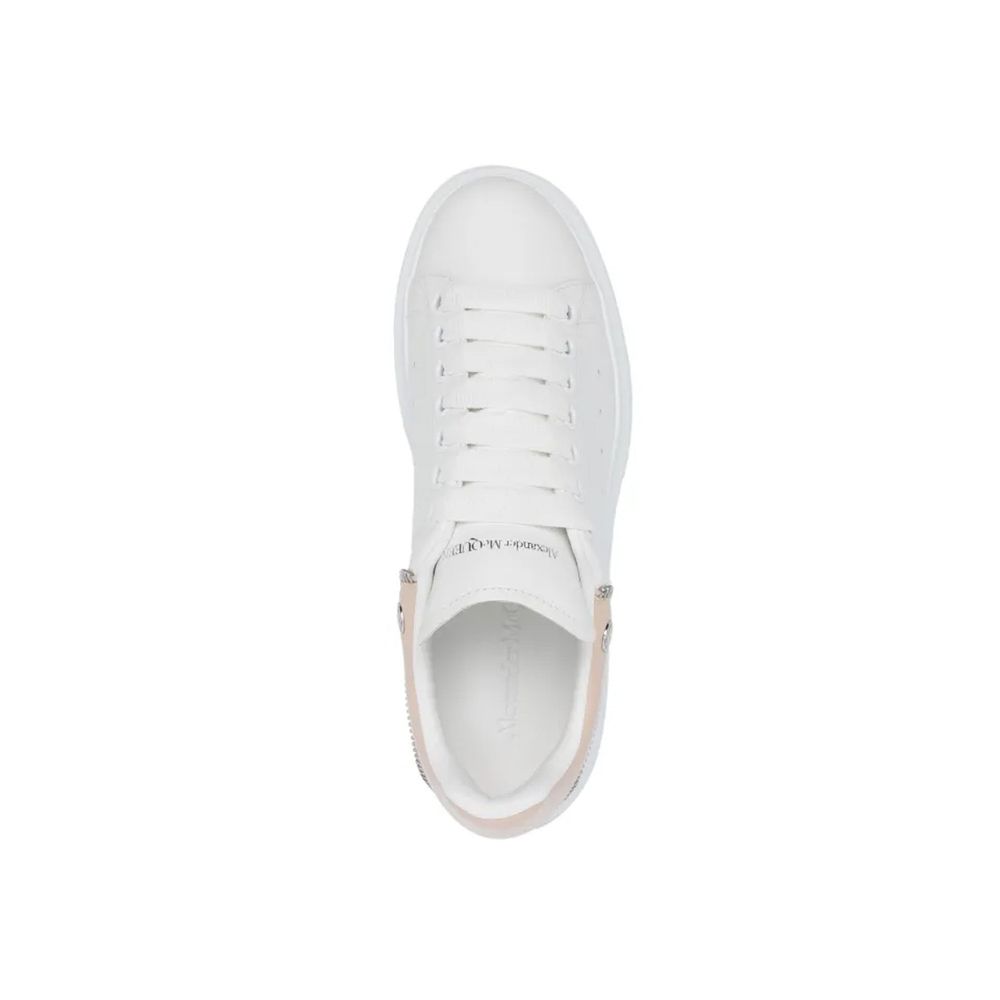 Alexander McQueen Turnschuhe aus Leder in Übergröße