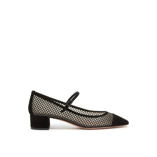 Aquazzura Bürgermeister Kristalle Mesh Pumps 35