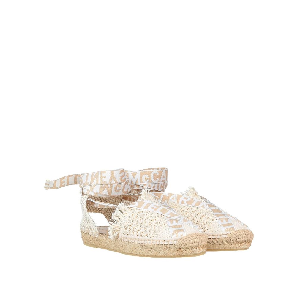 Stella McCartney Espadrilles aus Canvas mit Logo