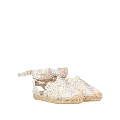 Stella McCartney Espadrilles aus Canvas mit Logo