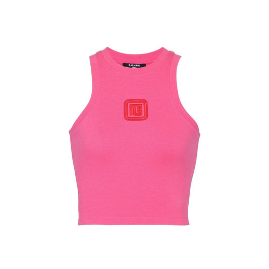 Balmain Gekürztes Tank-Top