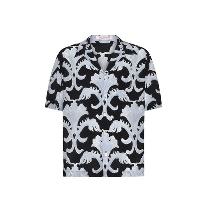 Valentino Garavani Metamorphos Wanddruck Bowling-Shirt