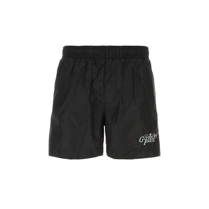 Givenchy Badeshorts mit Logo-Stickerei