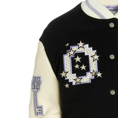 Off-White Bomberjacke aus Wolle
