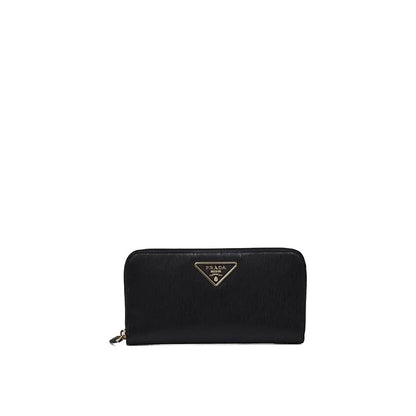 Prada Leder-Logo-Geldbörse