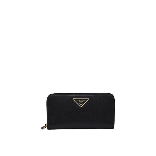 Prada Leder-Logo-Geldbörse