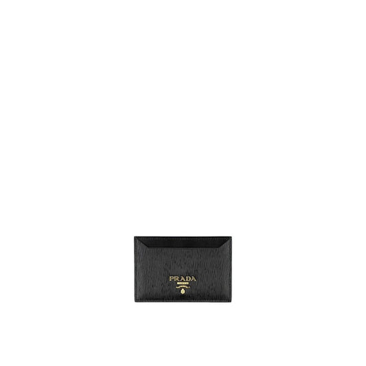 Prada Leder-Logo-Geldbörse