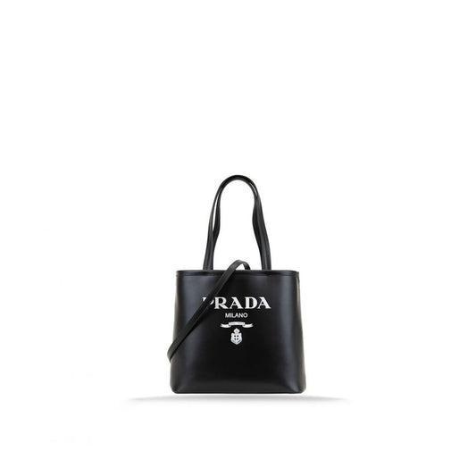 Prada Logo-Tote-Tasche aus Leder