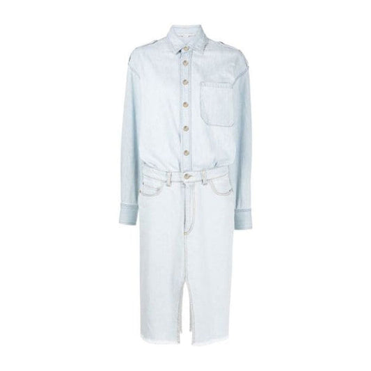 Stella McCartney Hemdblusenkleid aus Denim