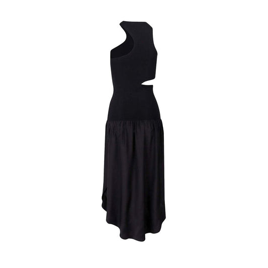 Stella McCartney Maxikleid mit Seidenausschnitt