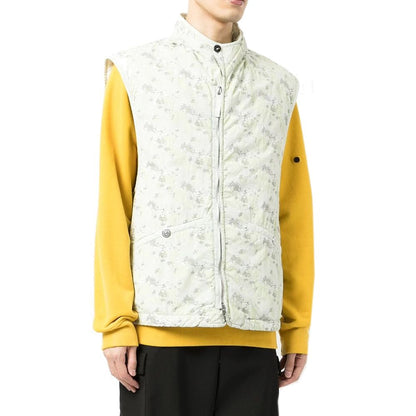 Stone Island Bedrucktes gebürstetes Gilet