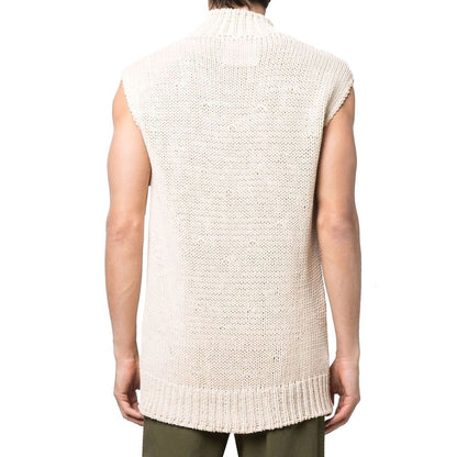 Jil Sander Slogan Print Weste Pullover