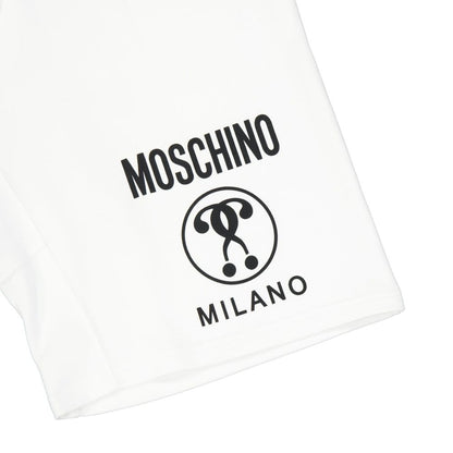 Moschino Couture Logo-Shorts aus Baumwolle