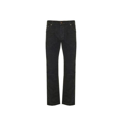 Saint Laurent Cord-Jeans mit geradem Bein