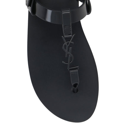 Saint Laurent Cassandre 05 Flache Sandalen