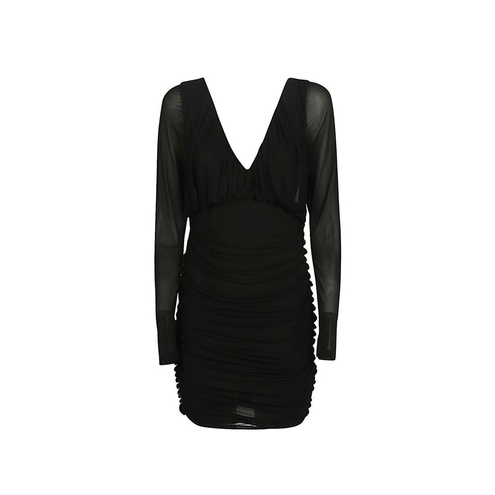 Saint Laurent Drapiertes Minikleid