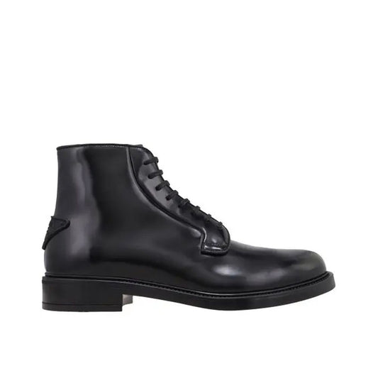 Prada Schnürstiefel aus Leder