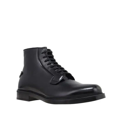 Prada Schnürstiefel aus Leder