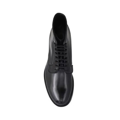Prada Schnürstiefel aus Leder