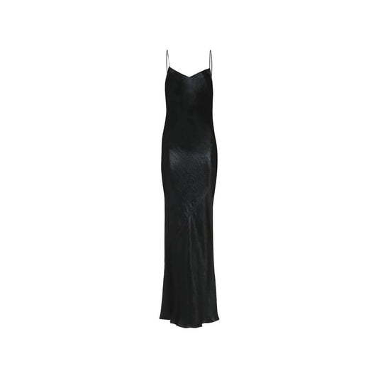 Saint Laurent Langes Kleid aus Satin