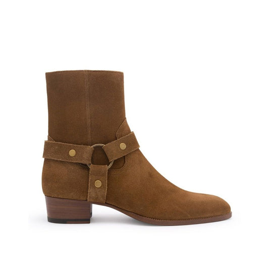 Saint Laurent Wyatt Harness-Stiefel