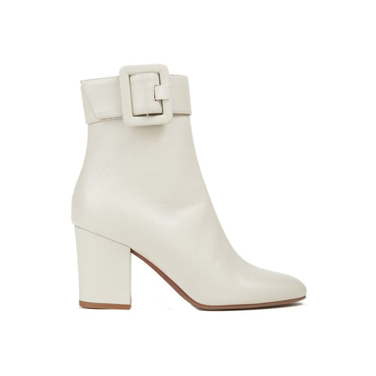 Sergio Rossi Lederstiefeletten mit Schnallen
