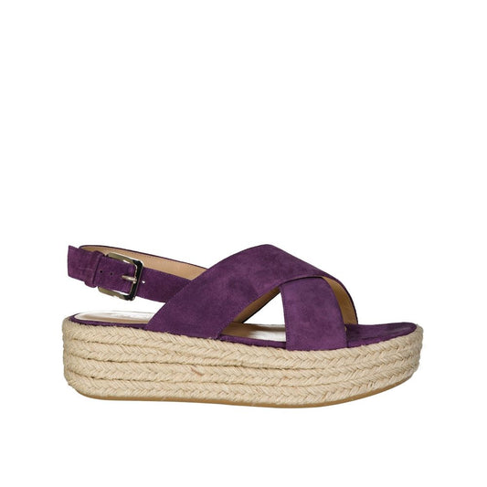 Sergio Rossi Espadrilles aus Leder