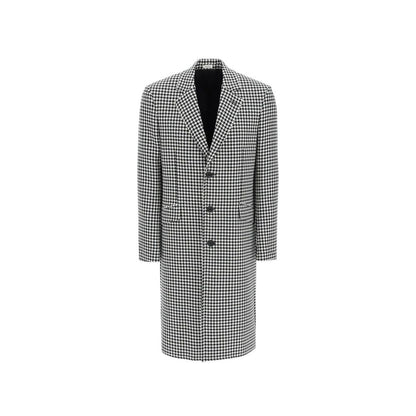 Alexander McQueen Pied-De-Poule-Wollmantel