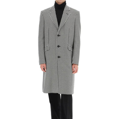 Alexander McQueen Pied-De-Poule-Wollmantel