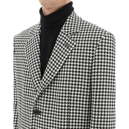 Alexander McQueen Pied-De-Poule-Wollmantel