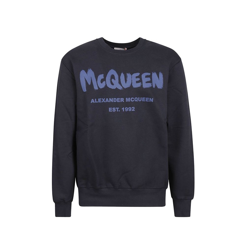 Alexander McQueen Logo-Sweatshirt aus Baumwolle