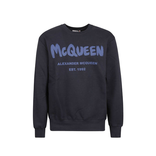 Alexander McQueen Logo-Sweatshirt aus Baumwolle