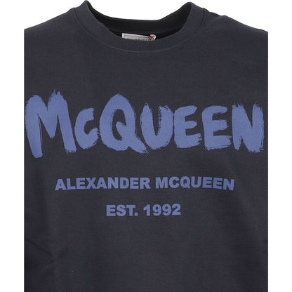 Alexander McQueen Logo-Sweatshirt aus Baumwolle