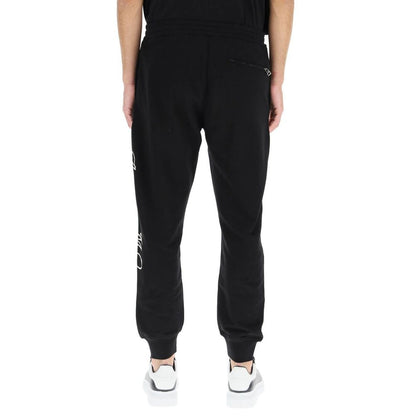 Alexander McQueen Logo-Baumwoll-Hose