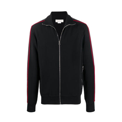 Alexander McQueen Logo-Sweatshirt mit Reißverschluss