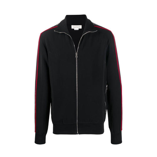 Alexander McQueen Logo-Sweatshirt mit Reißverschluss