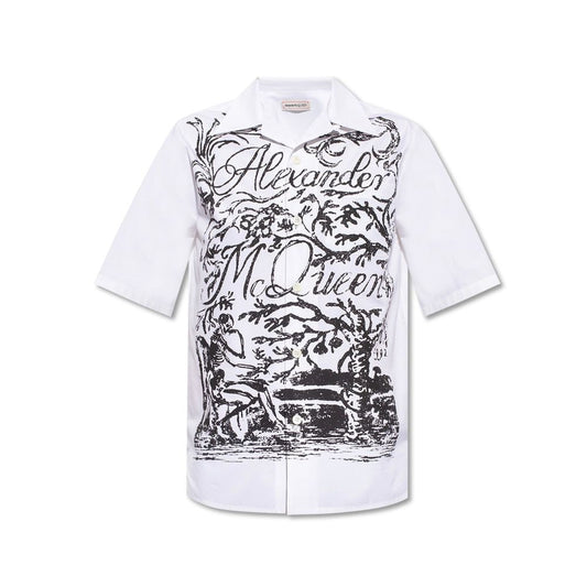 Alexander McQueen Kurzärmeliges Hemd
