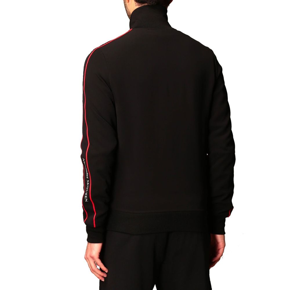 Alexander McQueen Logo-Sweatshirt mit Reißverschluss