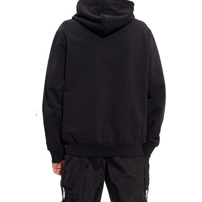 Balmain Logo-Sweatshirt mit Kapuze