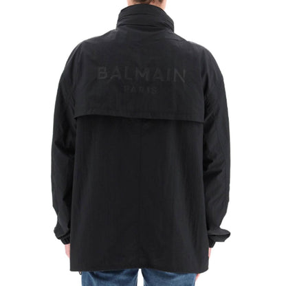 Balmain Nylon Logo Jacke
