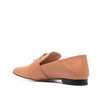 Bally Leder-Halbschuhe