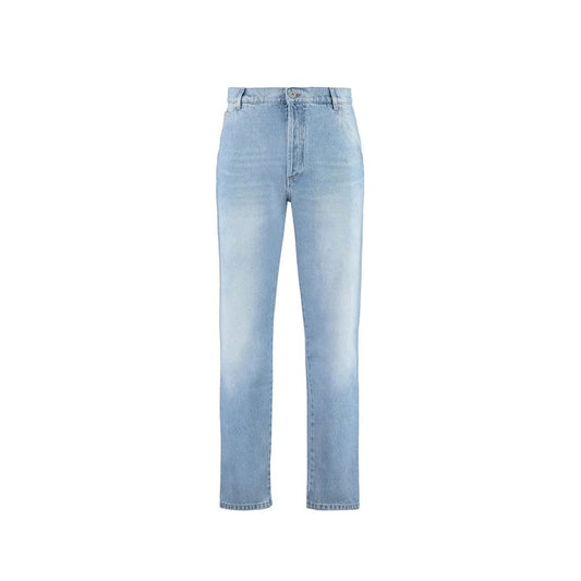 Balmain Gekürzte gerade Jeans