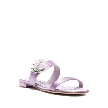 Manolo Blahnik Chivela 010 Flache Sandalen