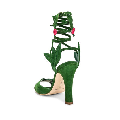 Manolo Blahnik Ossie 105 Wickel-Sandalen