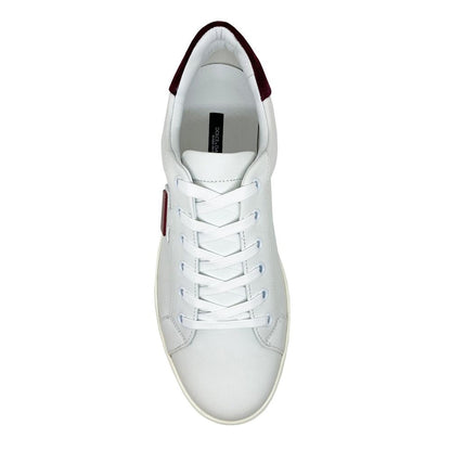 Dolce & Gabbana Logo-Ledersneakers