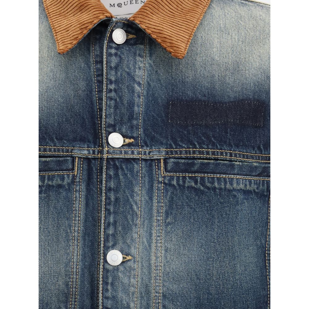 Alexander McQueen Denim-Jacke
