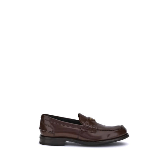 Prada Dreieckige Plakette Loafers